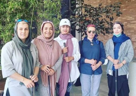 بازیگران زن مشهور ایرانی در تمرین گلف