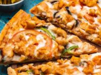 آموزش پیتزا مرغ و قارچ تابه ای؛ راحت و خوشمزه