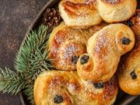 طرز تهیه نان زعفرانی سوئدی برای کریسمس
